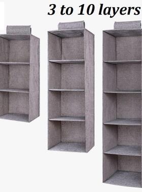 10 layers clothes hanging bags organizer storage cabinet