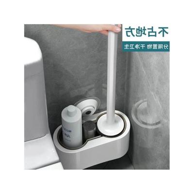 Household toilet long handle non dead corner cleaning brush