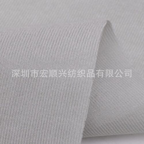 灰色粘扣布 厂家现货1.5米宽280克起毛布 收腹带魔术贴箱包粘扣布