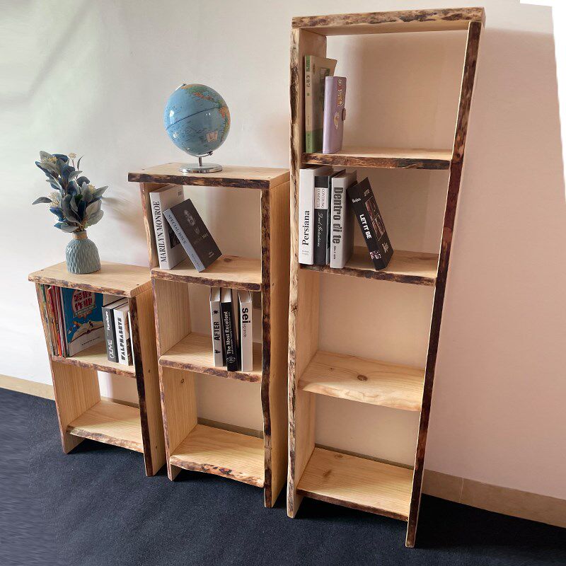 书柜组合柜实木矮柜落地储物柜日式边柜飘窗置物柜榉木客厅电视柜