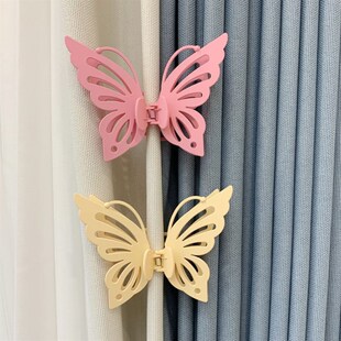 夹窗帘布的大夹子挂勾窗帘定型夹子蚊帐专用夹子加大固定衣服晾晒