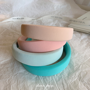 春夏2023年新款 高颅顶海绵发箍女高级感网红压发洗脸头箍发卡头饰