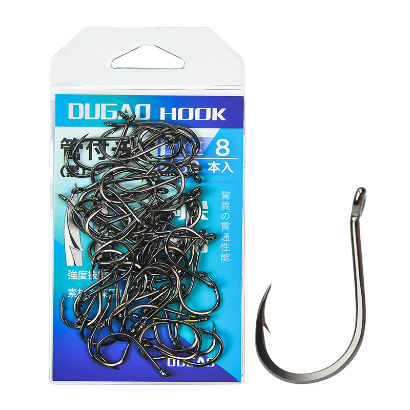 新款有倒刺鬼牙三棱海洋船垂钓管付千又鱼钩三角牙矶钓加粗高碳钢