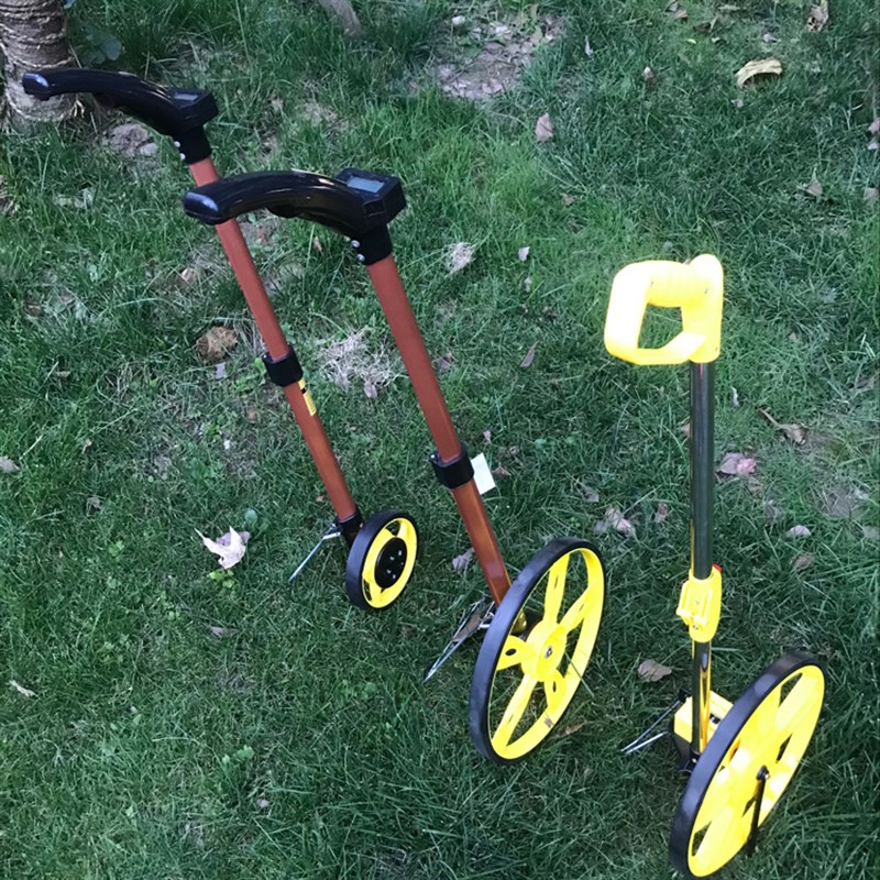 手推测距轮车 数显/机械轮式测距仪尺 计米器 滚轮尺数显户外滚动