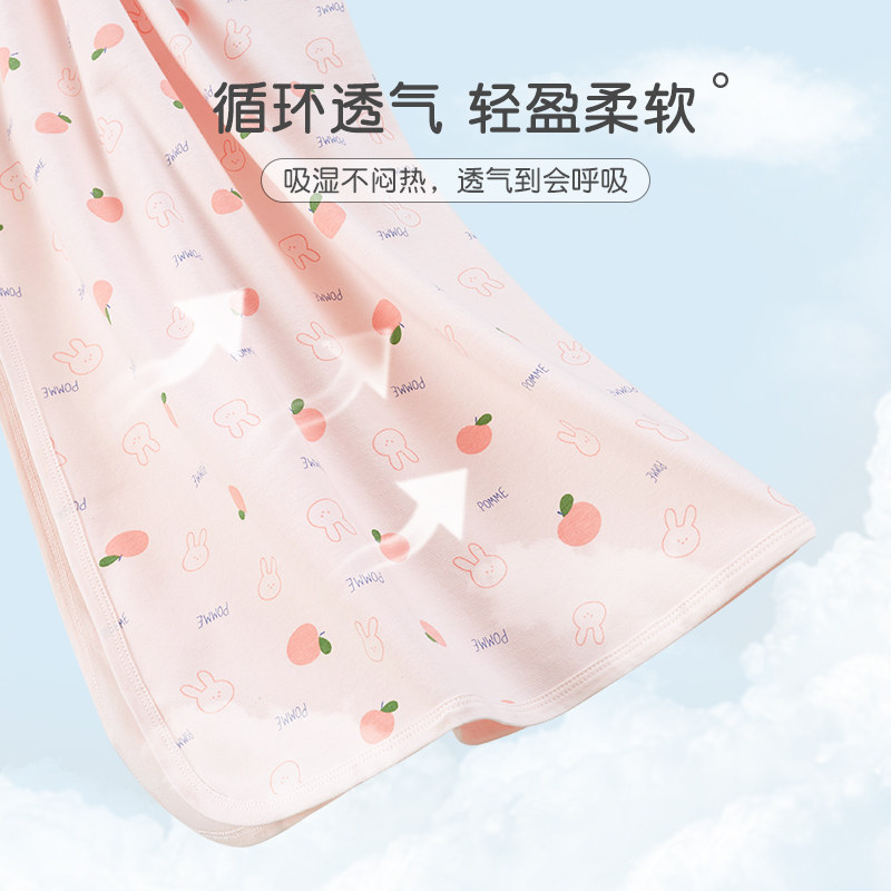新生婴儿包被春秋夏季包单初生纯棉薄款浴巾产房包巾用品宝宝抱单