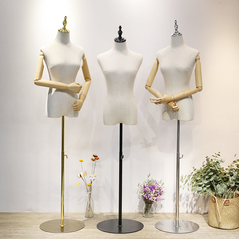 服装店模特道具女半身人台高档婚纱全身假人体韩版女装橱窗模特架
