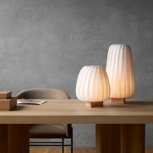 日式台灯侘寂风客厅卧室现代简约创意新中式实木布艺床头台灯