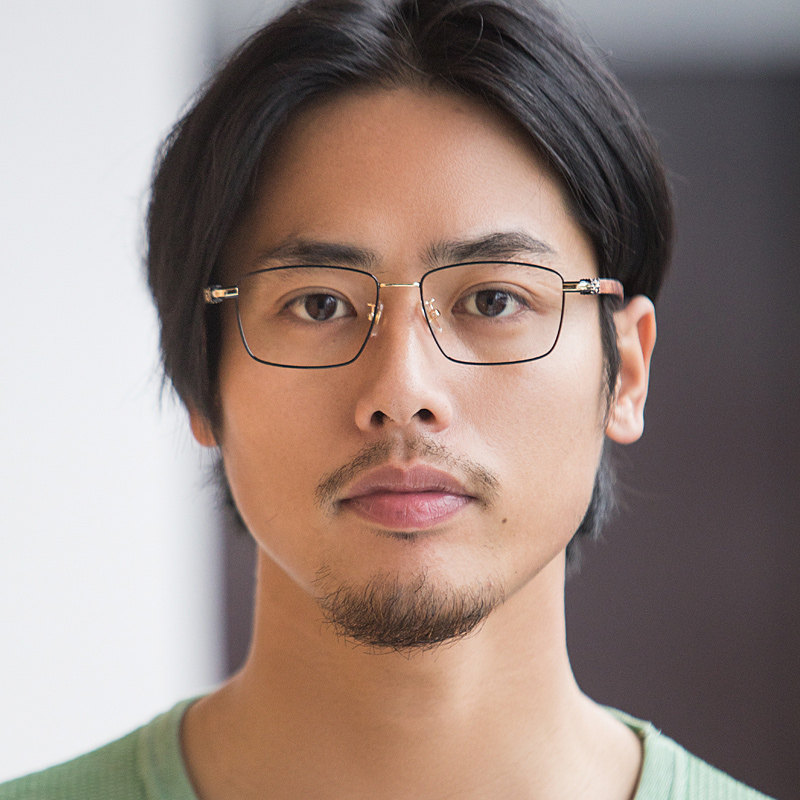 复古木质眼镜框男大脸女潮方框网红近视眼镜框防蓝光辐射变色眼镜