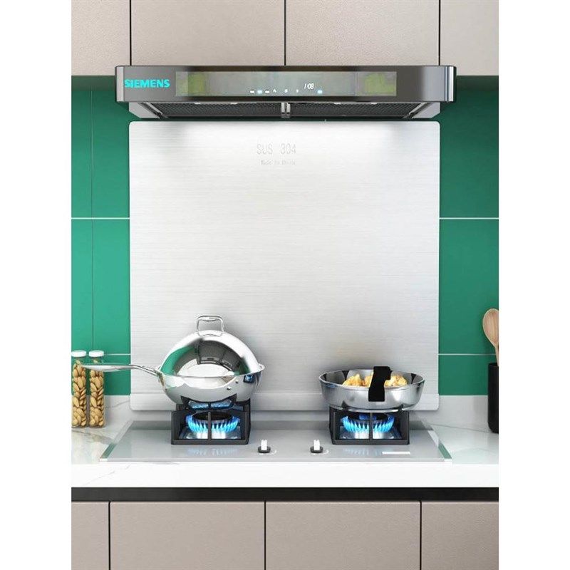 不锈钢灶台挡油板厨房油烟机炒菜防油溅神器耐高温挡水火隔热挡板,电子元器件市场,传感器,淘宝优惠券,粉丝福利购,淘宝优惠卷