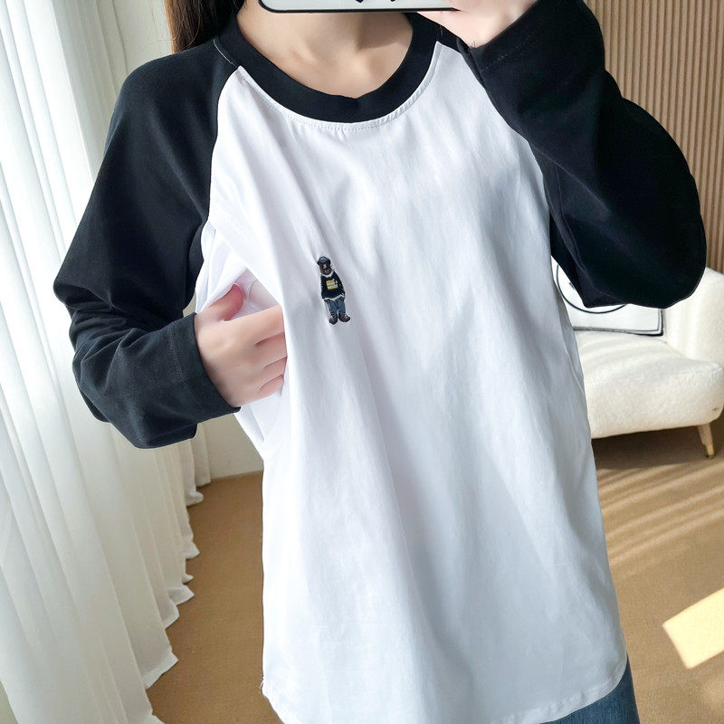 纯棉产后哺乳上衣j外出辣妈款打底衫长袖T恤春秋月子服喂奶期春装,孕妇装/孕产妇用品/营养,家居服上装,淘宝优惠券,粉丝福利购,淘宝优惠卷