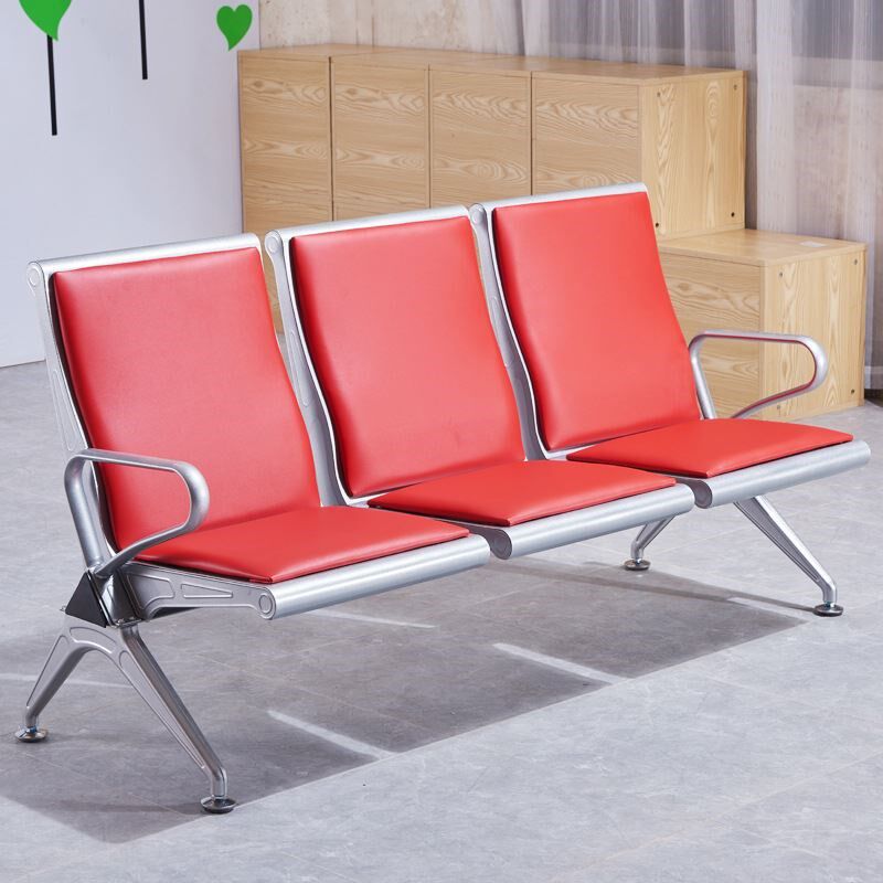 不锈钢排椅三人位沙发连排椅候诊椅车站公共座椅连椅机场椅