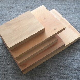 梨木独板木版年画专用板材双面刻版棠梨木果梨木木料木刻版画雕刻