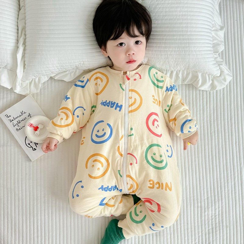 婴儿睡袋秋冬季防踢被儿童纯棉连体睡衣加厚夹棉春秋防寒宝宝冬款,婴童用品,睡袋/防踢被,淘宝优惠券,粉丝福利购,淘宝优惠卷