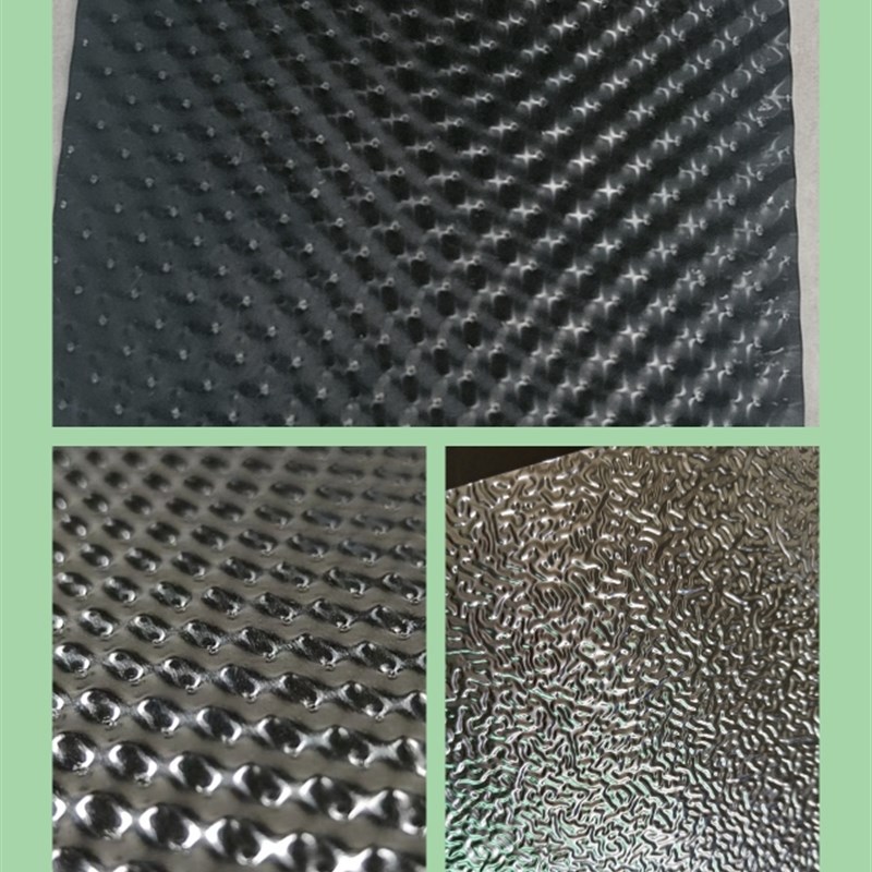 304压花隔热板改装排气管路隔热保温皮321发动机舱挡板0.15mm钢箔