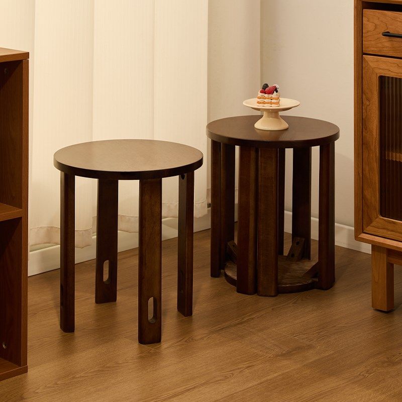 中古实木多功能组合凳家用备用餐桌板凳小边几可叠放圆凳子换鞋凳,住宅家具,其它凳子,淘宝优惠券,粉丝福利购,淘宝优惠卷