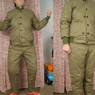英硕户外87女温寒区棉衣草绿女棉衣裤03女棉衣棉衣棉裤套装