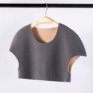 护肩衣 肩周保护肩膀 中老年护肩坎肩德绒男士 保暖背心小马夹无袖