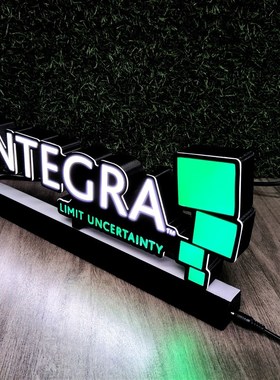 小钰82302发光字定制LED灯3D立体亚克力广告牌定做公司招牌制作