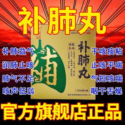 【养无极】补肺丸9g*10丸*12板/盒