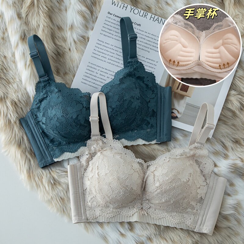 高档6CM超厚内衣女无钢圈手掌杯平胸A小胸罩专用收副乳调整型文胸,女士内衣/男士内衣/家居服,文胸,淘宝优惠券,粉丝福利购,淘宝优惠卷