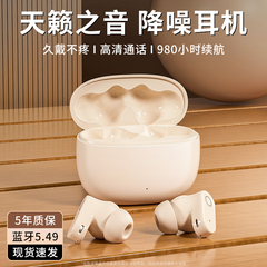 蓝牙耳机2025新款真无线通话睡眠真降噪高音质入耳式适超长续航