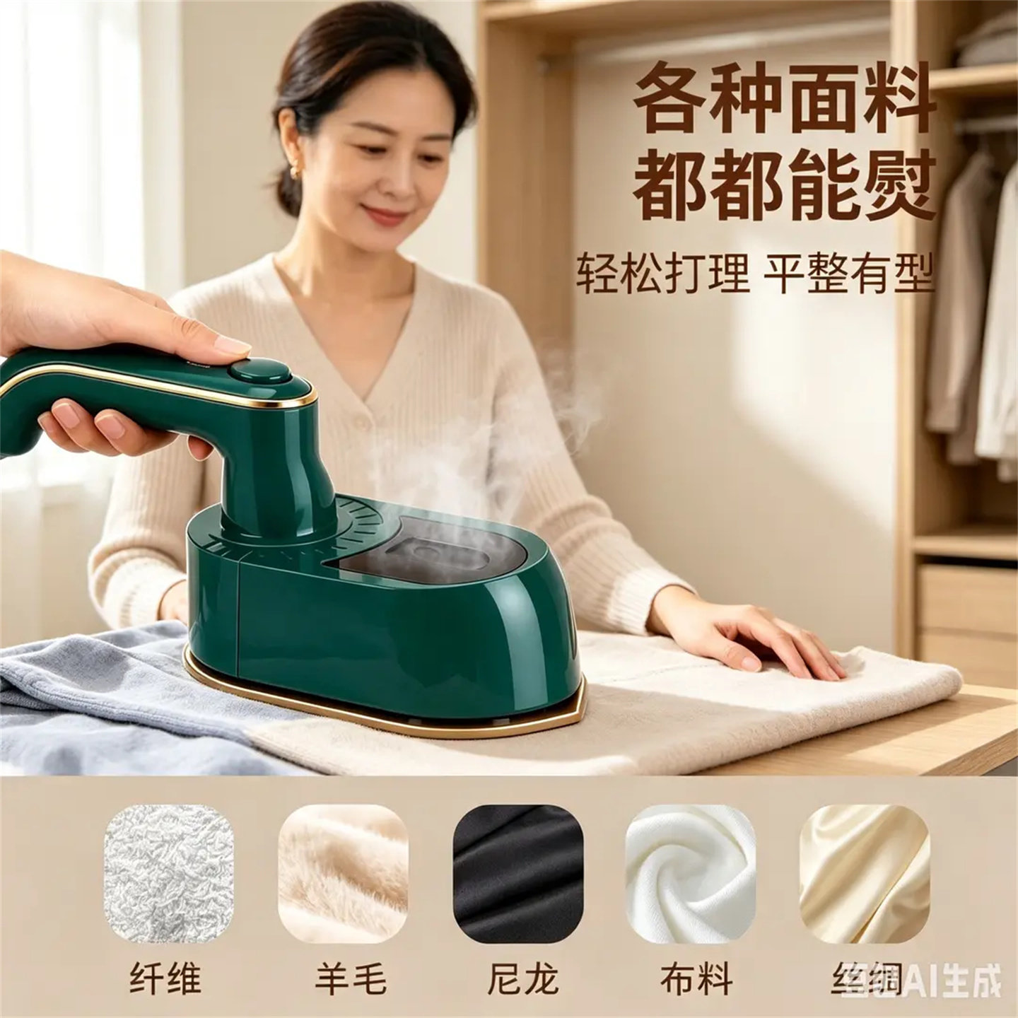 新款熨斗蒸汽挂烫机熨烫机小型电烫斗烫衣服折叠式家用手持挂烫机