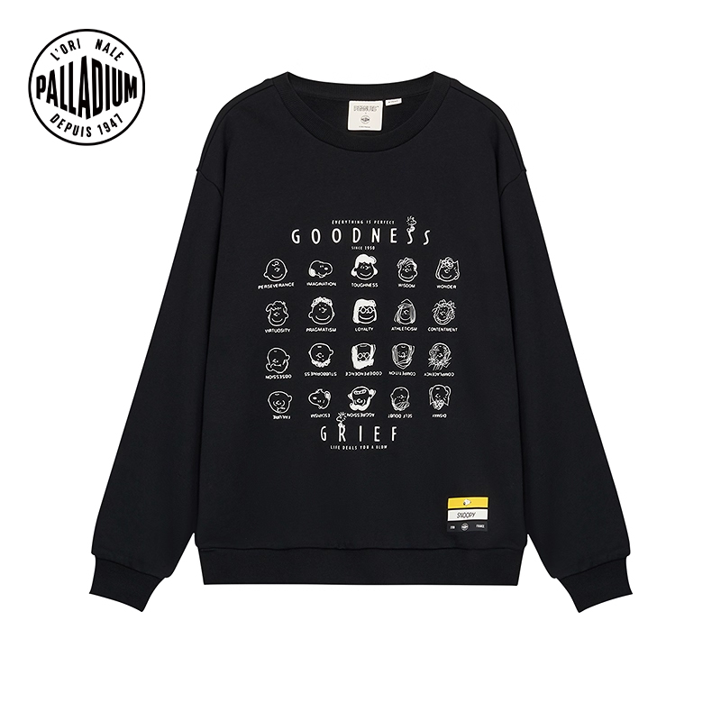 【PALLADIUM×SNOOPY】史努比联名帕拉丁男女款宽松百搭圆领卫衣