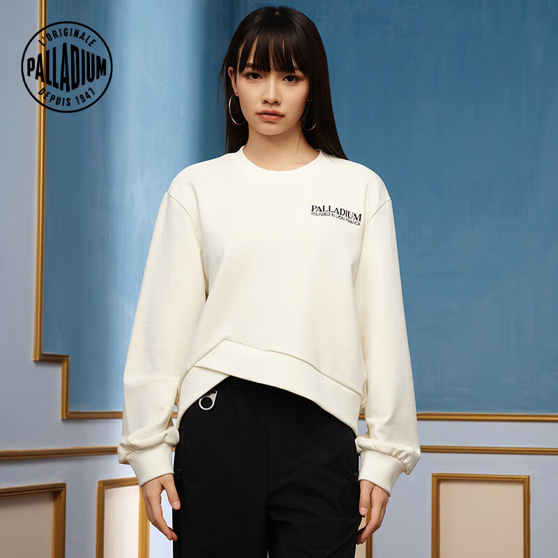 PALLADIUM帕拉丁上装简洁印花设计女款圆领卫衣1910443