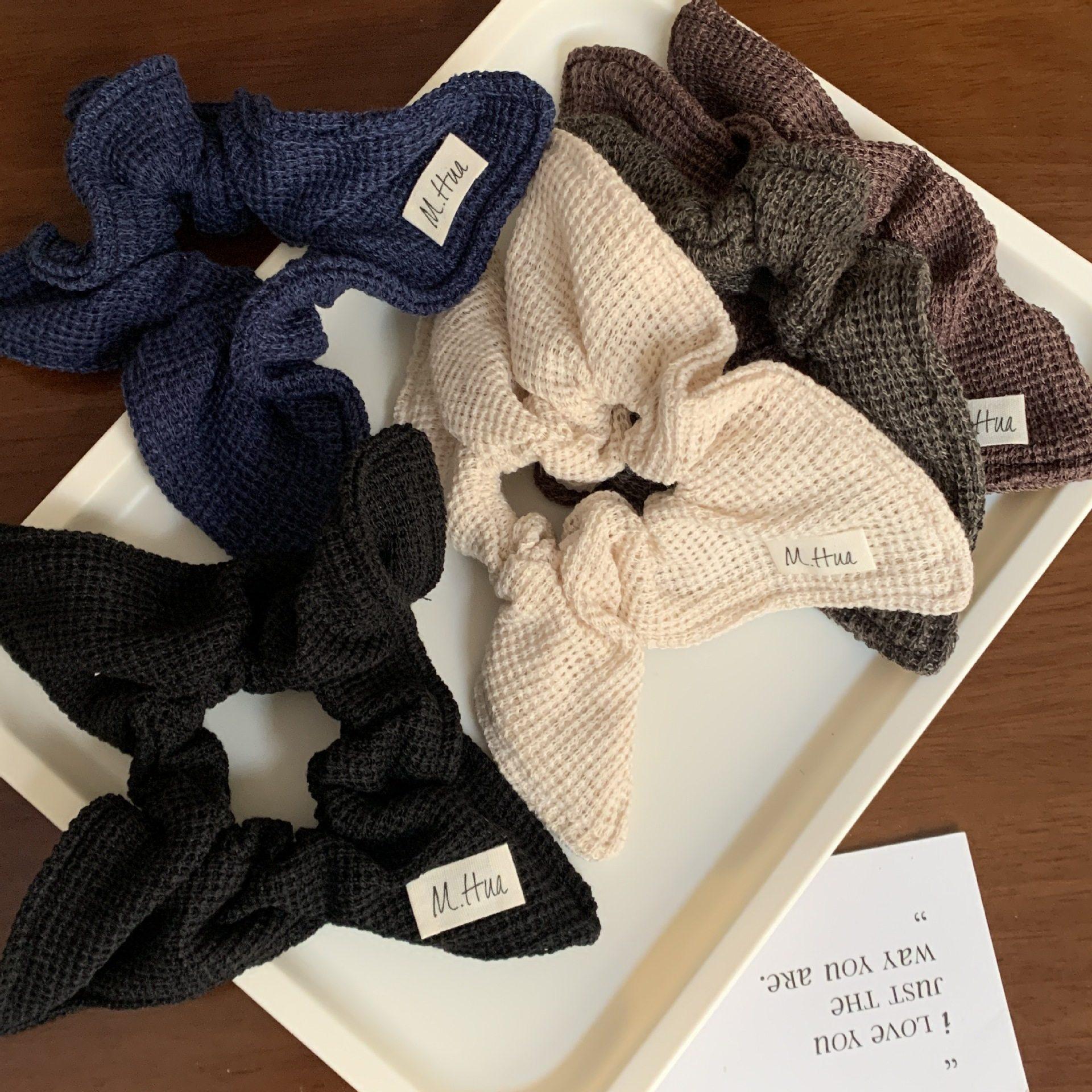 法式浪漫手工大肠发圈扎头绳韩国发饰时尚高级感百搭发绳格纹皮筋,饰品/流行首饰/时尚饰品新,发饰,淘宝优惠券,粉丝福利购,淘宝优惠卷