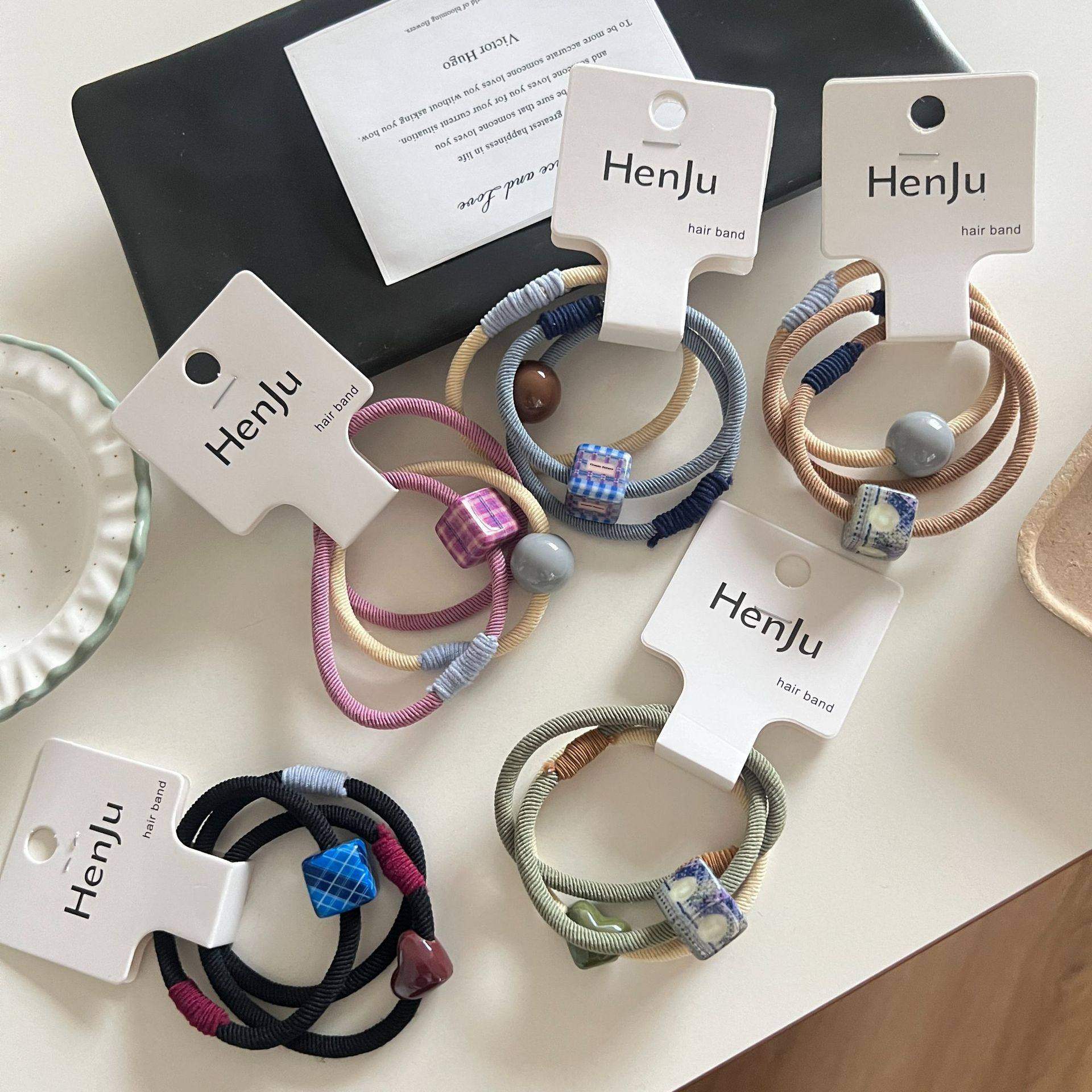 3根装~好看的格子新款马尾发圈头绳复古发饰发绳韩国ins皮筋头饰,饰品/流行首饰/时尚饰品新,发饰,淘宝优惠券,粉丝福利购,淘宝优惠卷