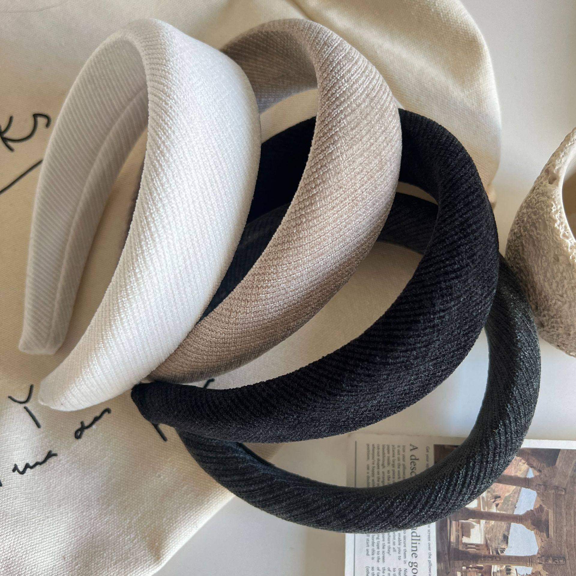 秋冬温暖海绵高颅顶发箍女洗脸头箍韩国网红奶咖色发捆压发卡头饰,饰品/流行首饰/时尚饰品新,发饰,淘宝优惠券,粉丝福利购,淘宝优惠卷