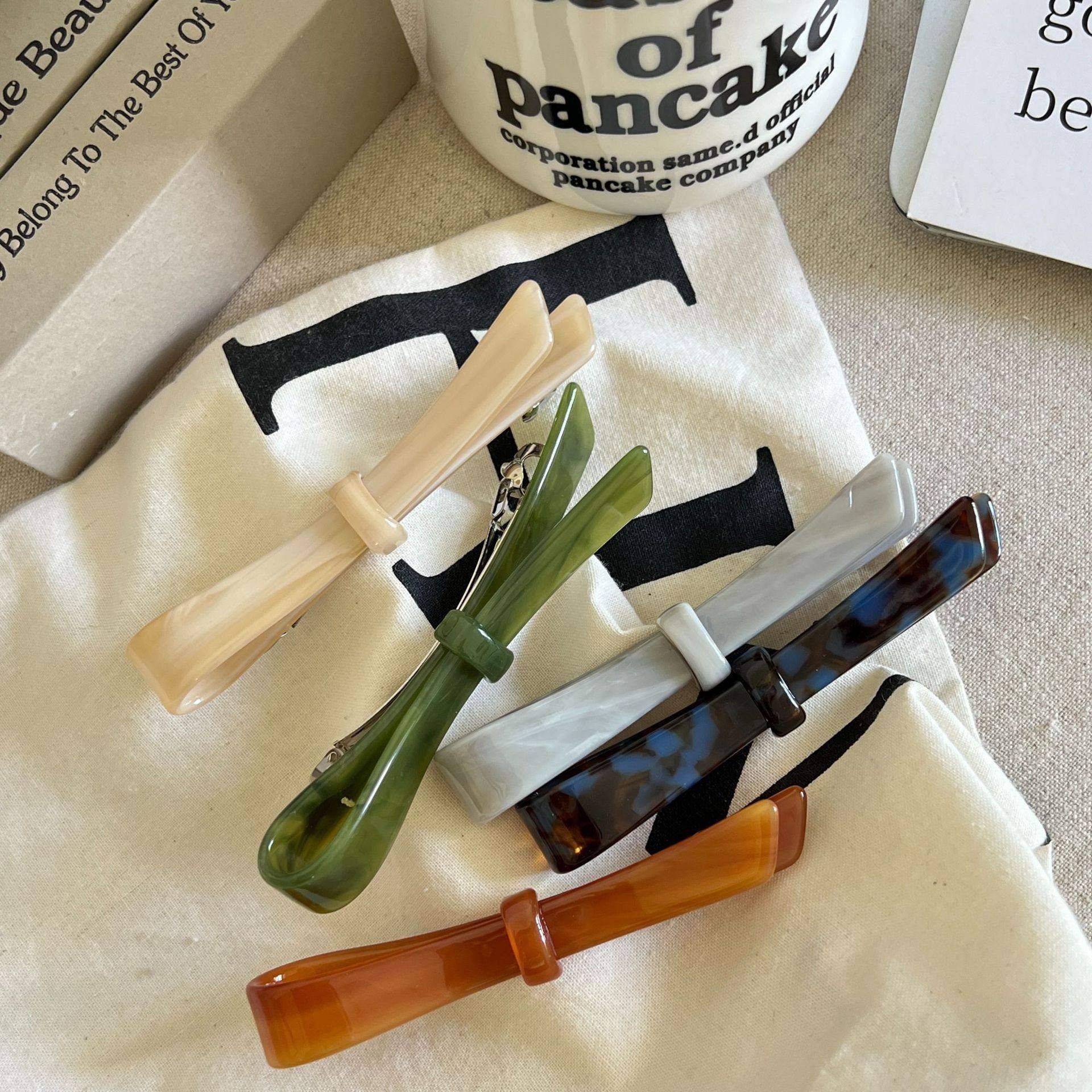 法式经典蝴蝶结发夹醋酸小清新少女侧边刘海夹交叉镂空领结发卡子,饰品/流行首饰/时尚饰品新,发饰,淘宝优惠券,粉丝福利购,淘宝优惠卷