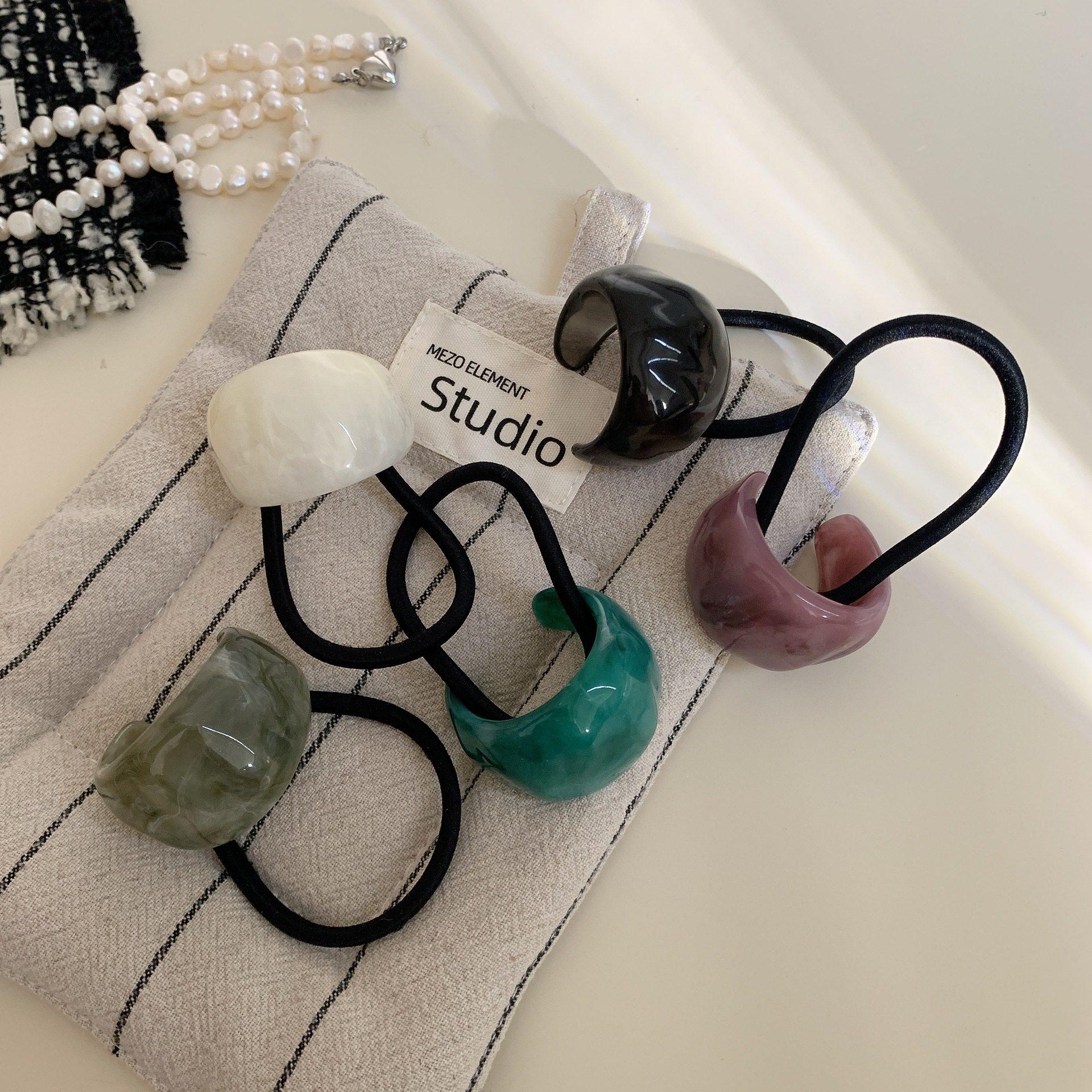 简约风复古发圈亚克力发扣气质简约百搭头饰品韩式低马尾扎发皮筋,饰品/流行首饰/时尚饰品新,发饰,淘宝优惠券,粉丝福利购,淘宝优惠卷