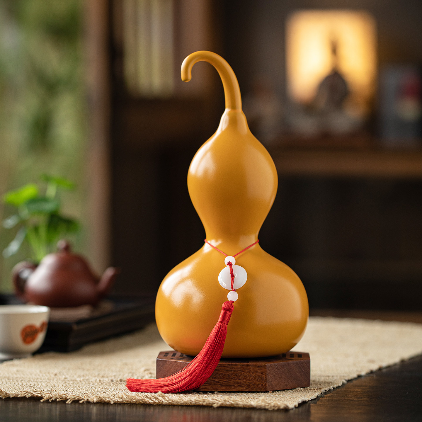 福禄陶瓷大号五行葫芦茶宠摆件招财家居客厅酒柜博古架装饰工艺品,餐饮具,茶宠摆件,淘宝优惠券,粉丝福利购,淘宝优惠卷