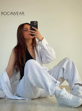 ROCAWEAR板鞋小白鞋女百搭增高厚底休闲2025新款秋冬小众设计感