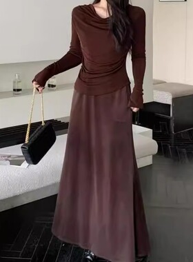 【七七酱直播间】CHICHY设计感百搭长袖套头上衣小衫CB1E002251