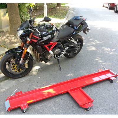 重型摩托车移位架重机移车器大排摩托挪车推车旋转移动展示平台