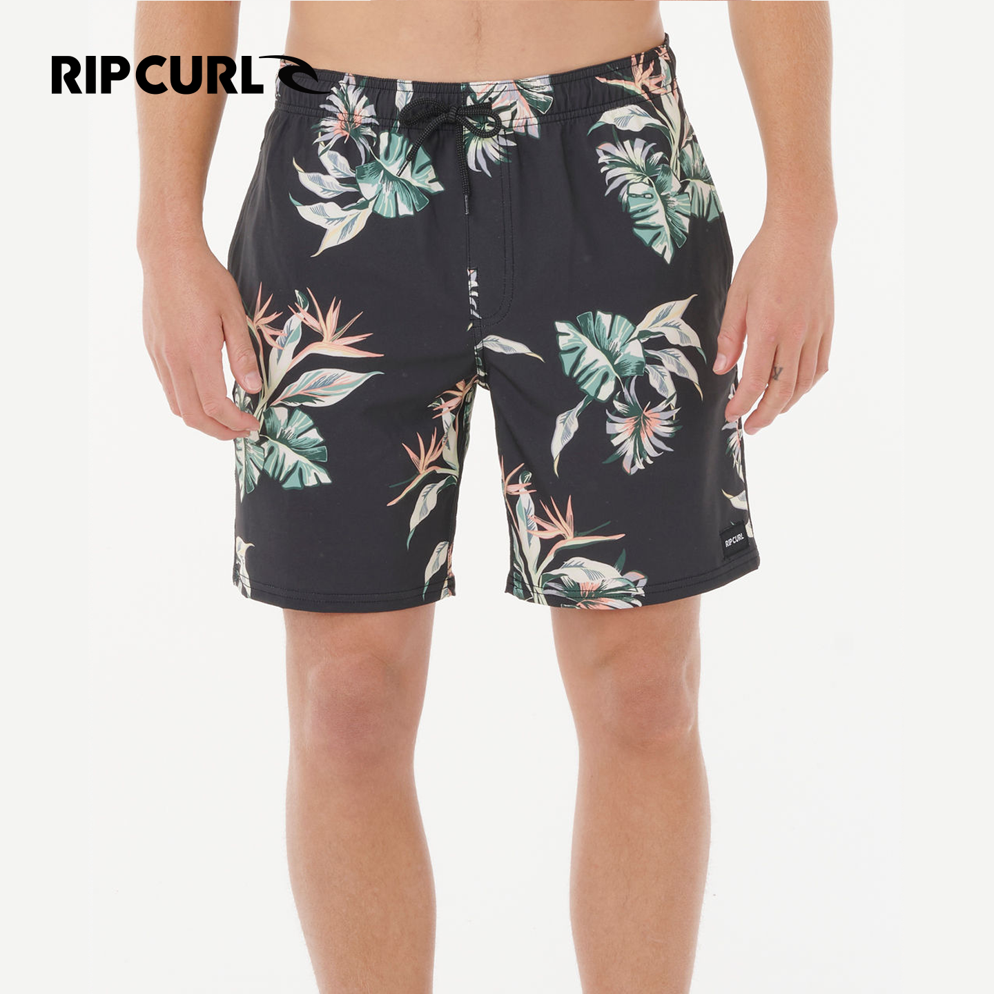 澳洲RIPCURL沙滩裤18英寸男速干可下水冲浪短裤溯溪潜水游泳泳裤