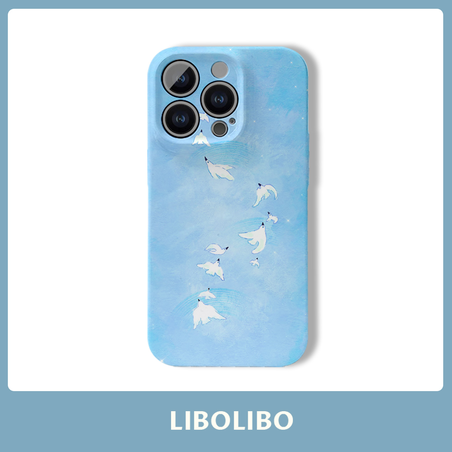 哩卜哩卜时光自由白鸽适用iPhone16/15promax手机壳OPPOreno9华为Pura70软vivoX200小米15荣耀100红米K80