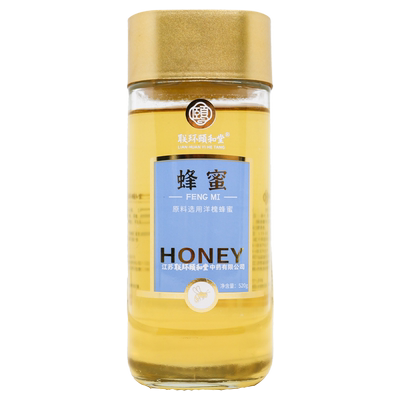 联环颐和堂蜂蜜520g/瓶装陕西蜂蜜旗舰店正品