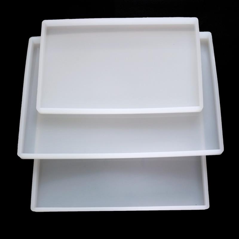 水晶滴胶模具diy水晶滴胶硅胶模具大尺寸摆台压泥板大长