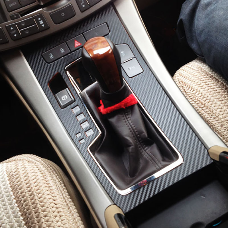 君越自动档位贴纸09至12专用内饰贴碳纤维汽车排挡冰膜别克保护贴