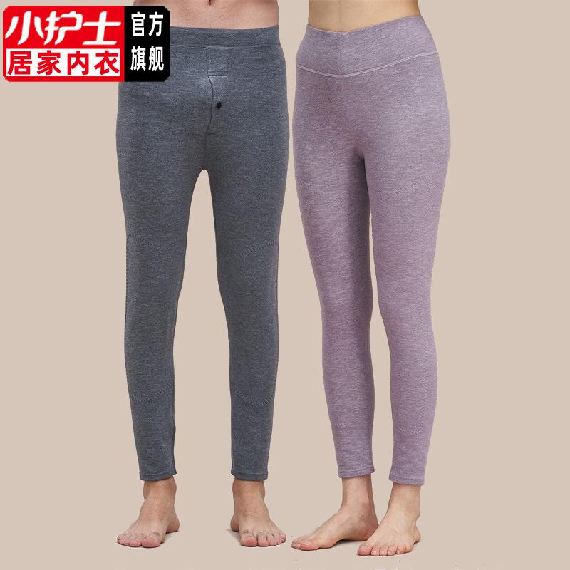 小护士中厚缎彩保暖裤双面磨毛