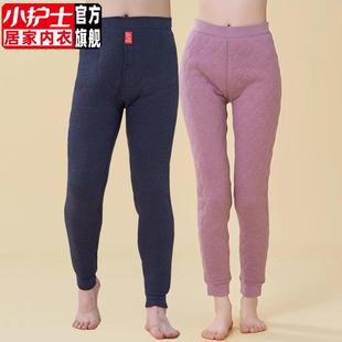 小护士棉裤 男女士冬加厚羊毛裤 宽松大码 中老年内穿打底高腰保暖裤
