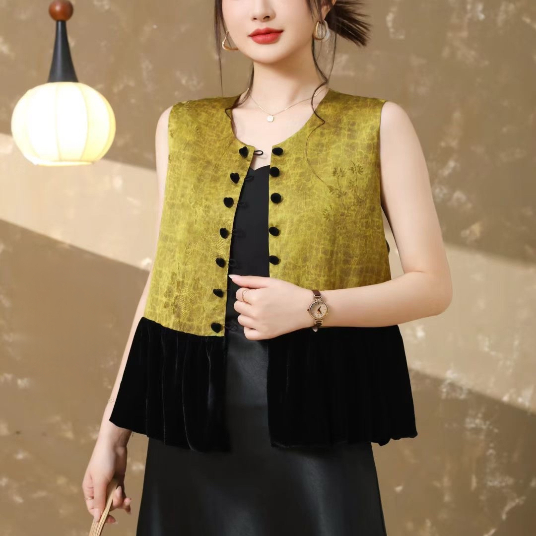 2025年秋季新款人丝马甲