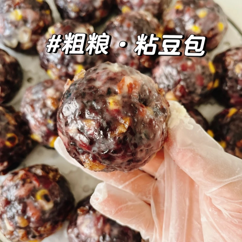 山东风味五谷杂粮黏豆包半成品