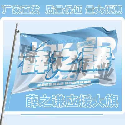 薛之谦应援大旗明星演唱会手持大旗户外音乐节歌手大旗定制小旗