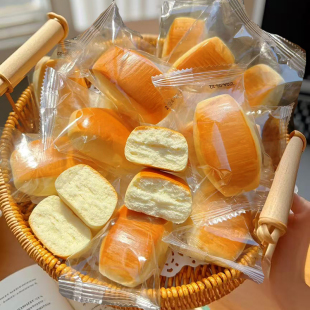 谁懂爱吃小馒头的含金量~小面包奶奶小馒头开袋即食奶香浓郁零食