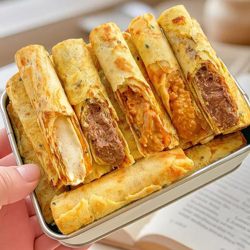 好吃到犯规！榛果巧克力蛋卷