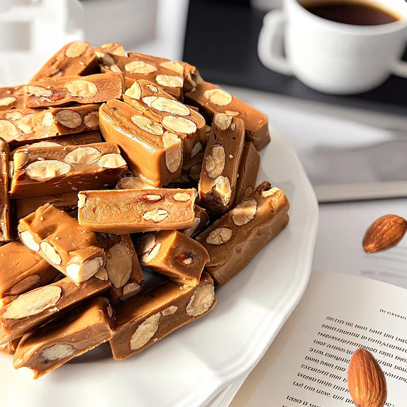 这口感绝啦！莲木叙太妃糖巴旦木